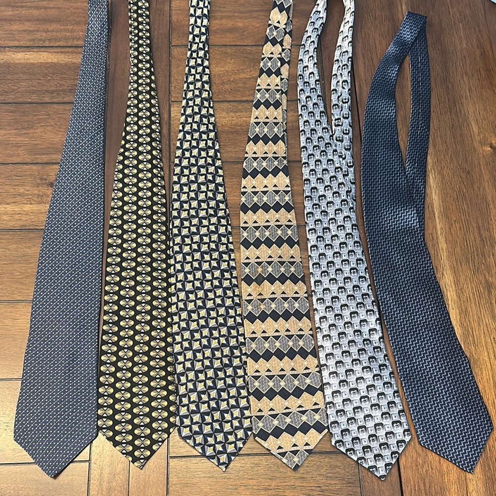 6 men’s ties